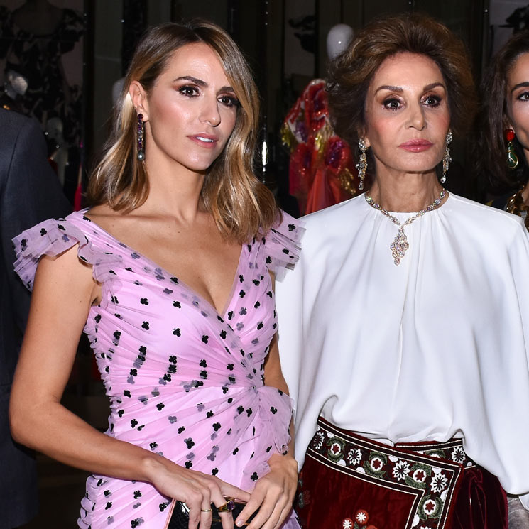 Naty Abascal, pura elegancia en la inauguración de su exposición en México