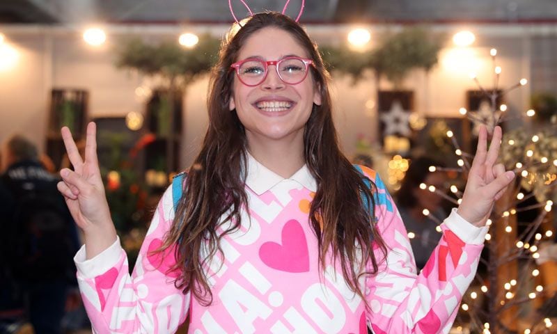 Cósima Ramírez, la mejor modelo para la colección homenaje a ¡HOLA!