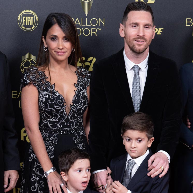 Lo que no vimos del look con truco de Antonela Roccuzzo en la gran noche de Leo Messi