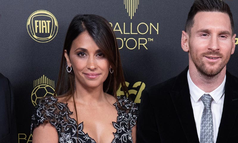 Lo que no vimos del look con truco de Antonela Roccuzzo en la gran noche de Leo Messi