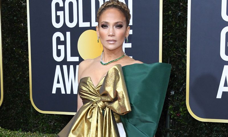 Globos de Oro 2020 el vestido de Jennifer Lopez con Globos de Oro 2020 el vestido de Jennifer Lopez con