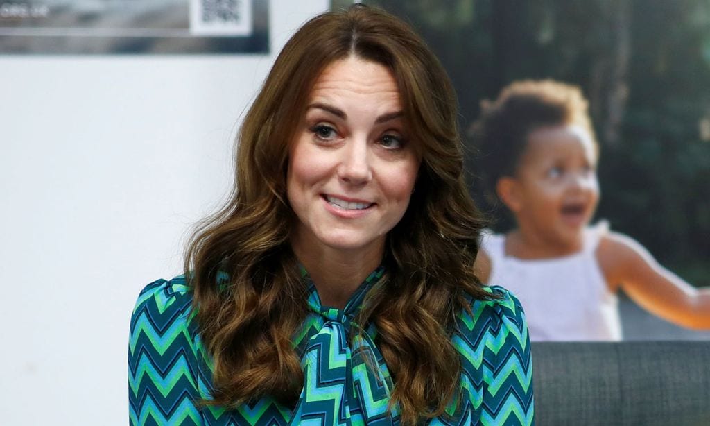 El guiño a doña Letizia de Kate Middleton en su look más setentero