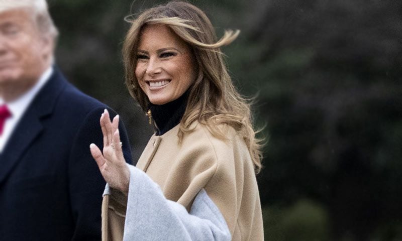 Las rompedoras prendas que Melania Trump copia a doña Letizia y Máxima de Holanda