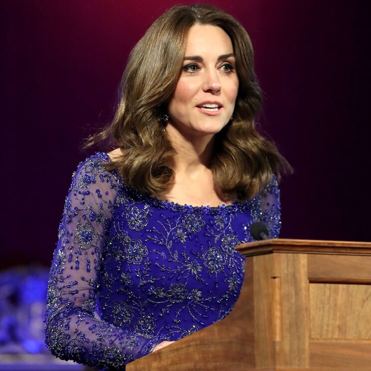 Kate Middleton recupera su majestuoso vestido 'Bollywood' tras su encuentro con Meghan