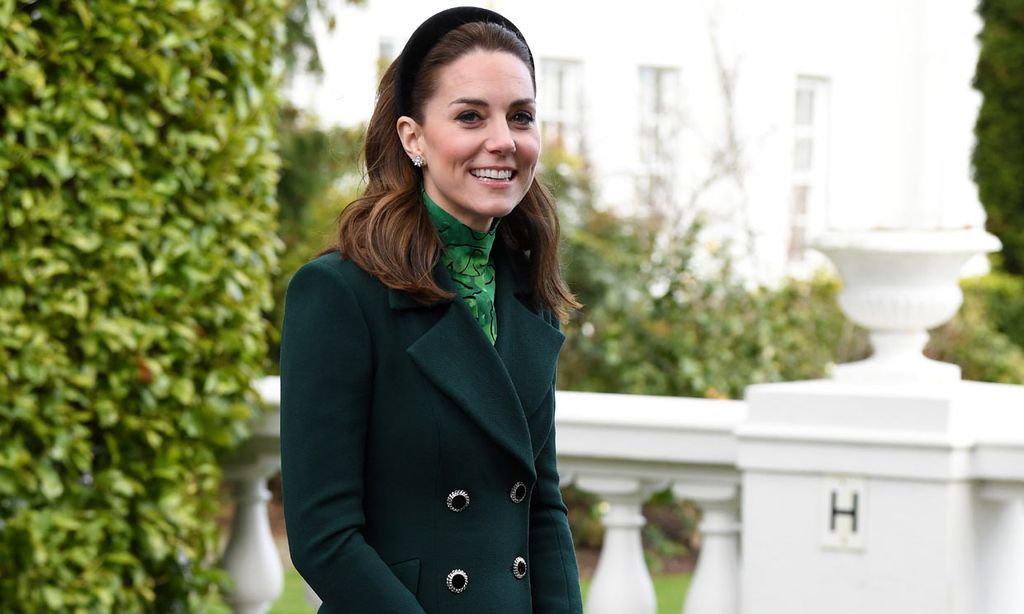 Kate Middleton de verde