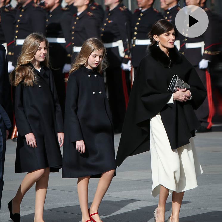 Los trucos de moda que Leonor y Sofía aprendieron de la reina Letizia