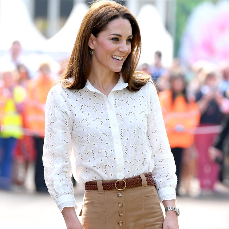 De 8 euros, con estilo marinero... Los 5 pantalones de Kate Middleton que hacen tipazo