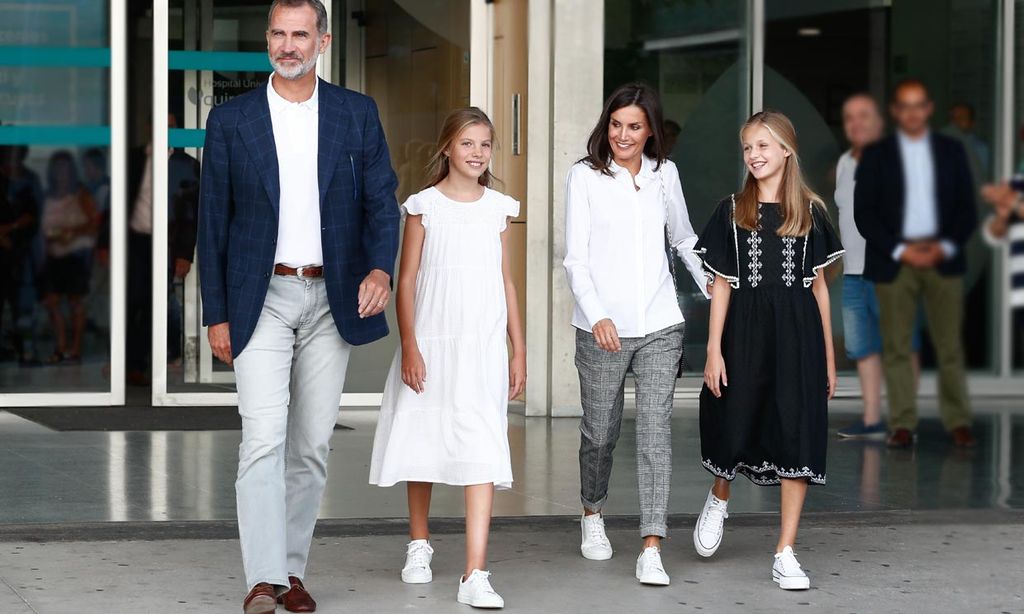 Princesa Leonor Infanta Sofía Reina Letizia