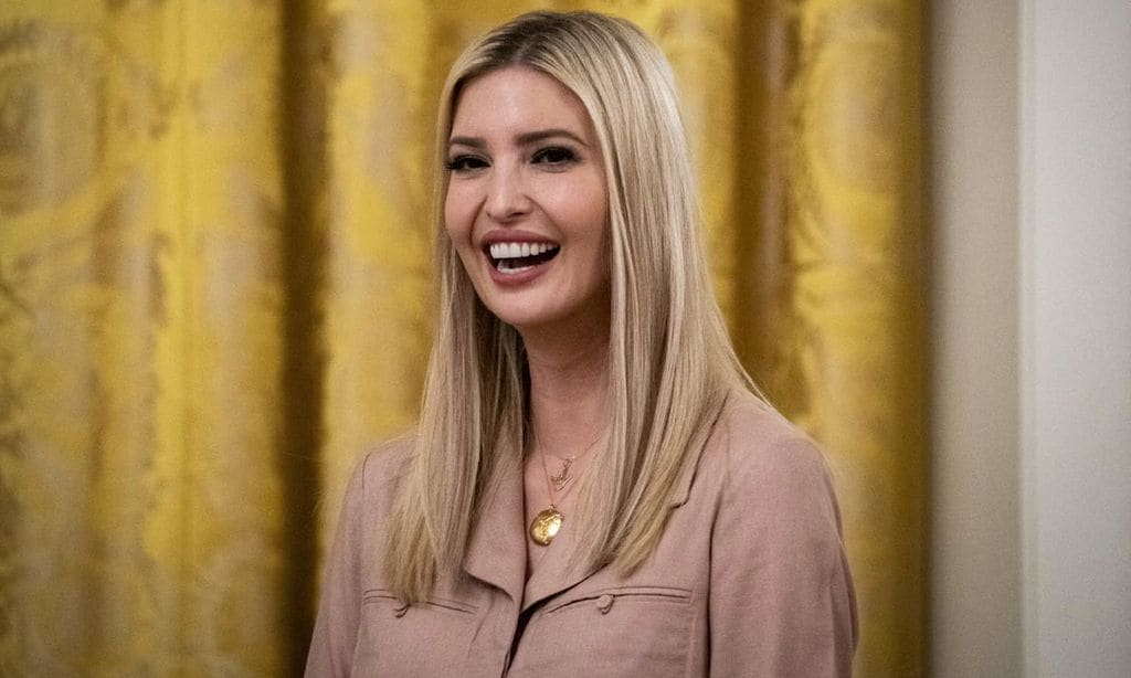 El mono de Ivanka Trump que podría haber llevado Máxima: 'palazzo' y cinturón XL