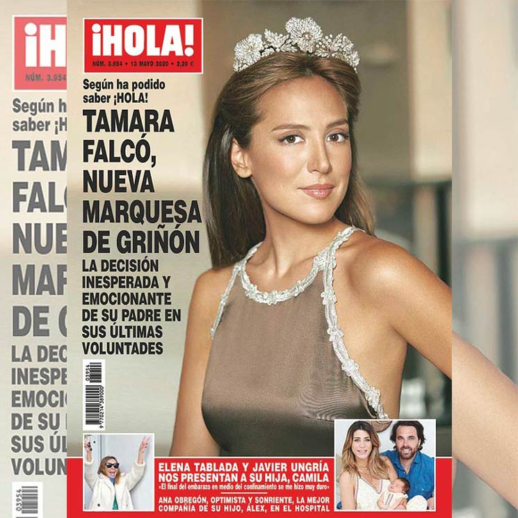 La historia de la fabulosa tiara del siglo XIX que luce Tamara en la portada de ¡HOLA!