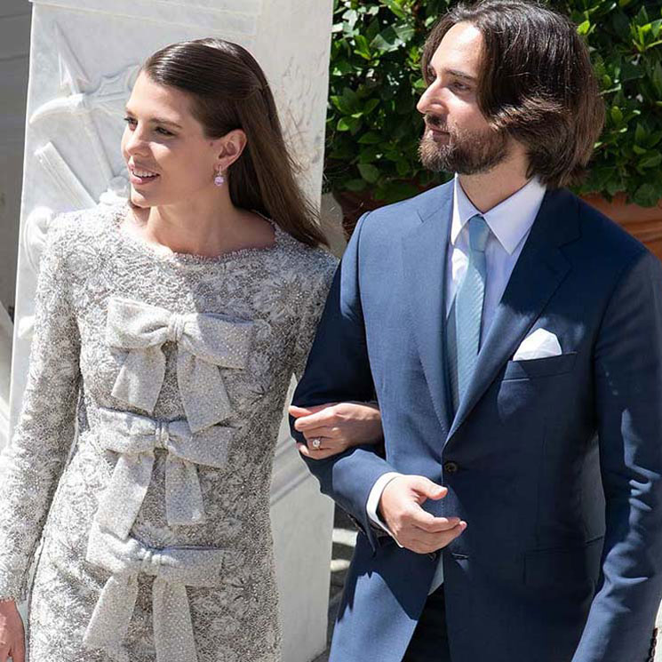 Recordamos los mejores looks en la boda civil de Carlota Casiraghi un año después