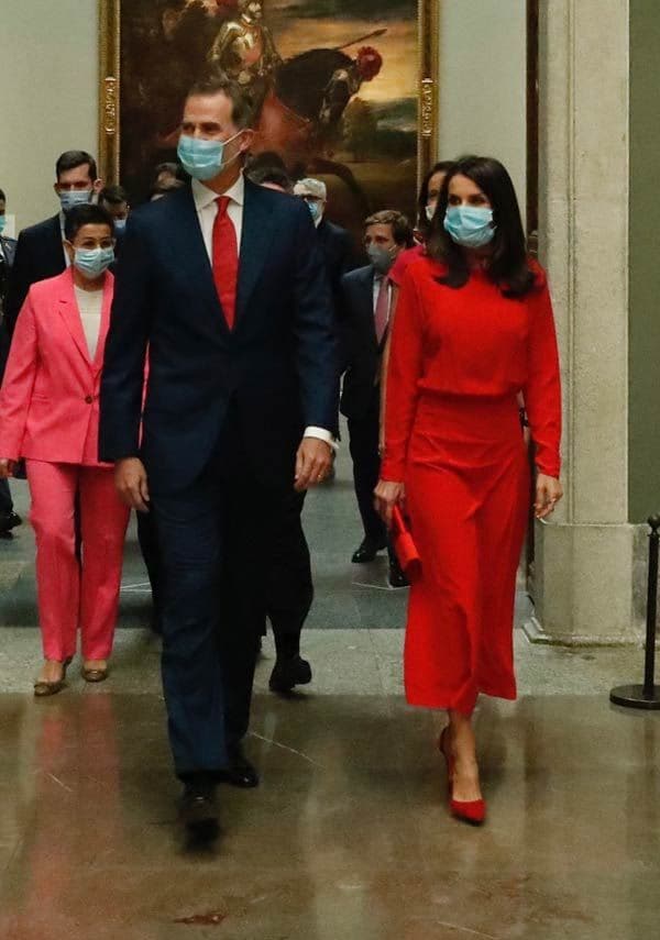 Vestido rojo massimo dutti letizia Outlet