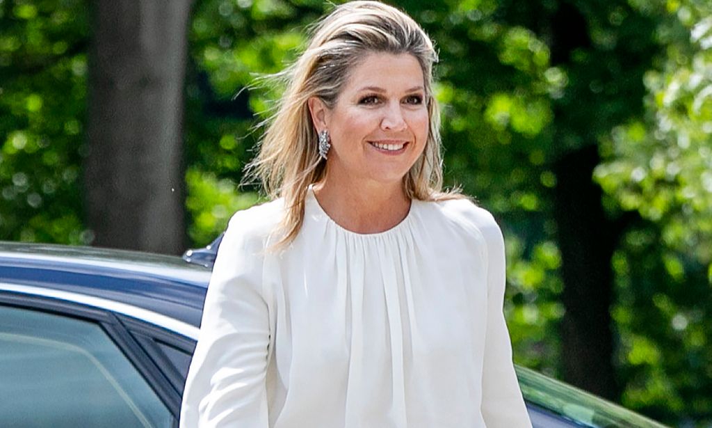 ¿Está Máxima de Holanda siguiendo la gira de los Reyes? Según este look, sí