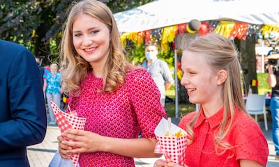 Elisabeth y Éléonore de Bélgica marcan estilo con sus vibrantes vestidos de verano