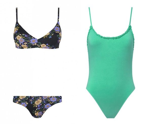 Nuria Roca, un bañador y un bikini de rebajas para lucir tipazo en la playa