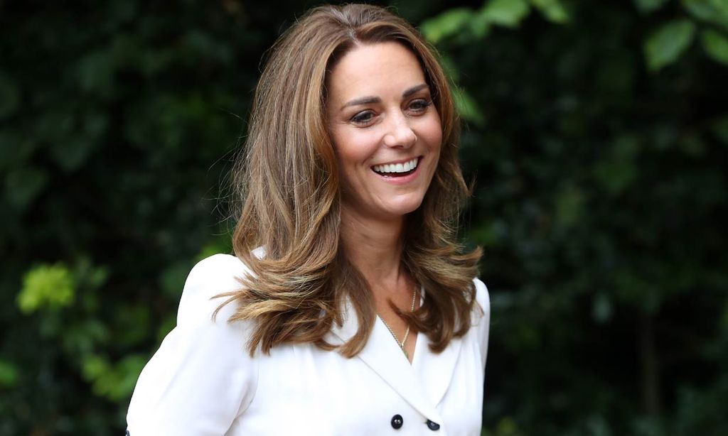 Kate Middleton con vestido de Zara