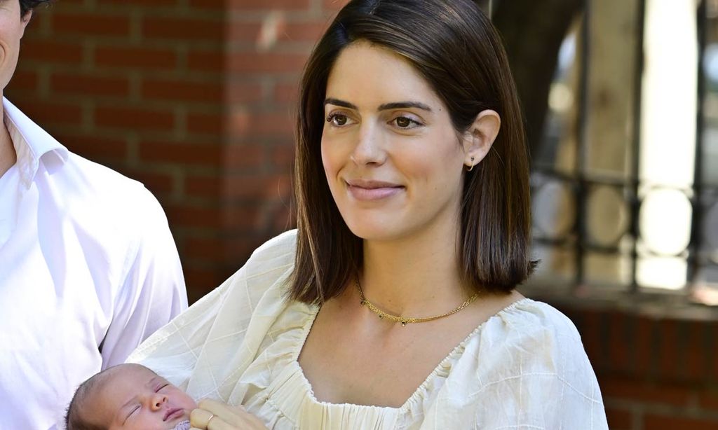 Sofía Palazuelo con su hija Rosario