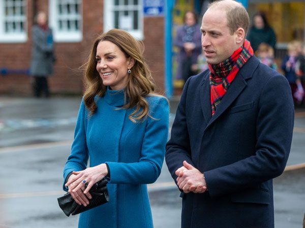 Kate y William en su primer viaje en tren real