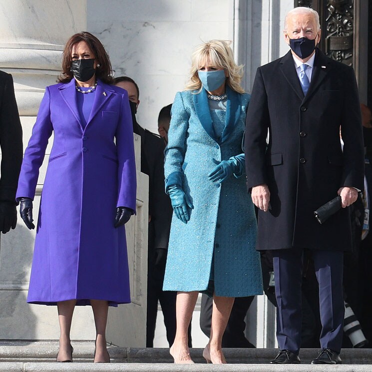 Jill Biden, Kamala Harris y los looks vistos en la investidura del nuevo  Presidente de EEUU - Foto 1
