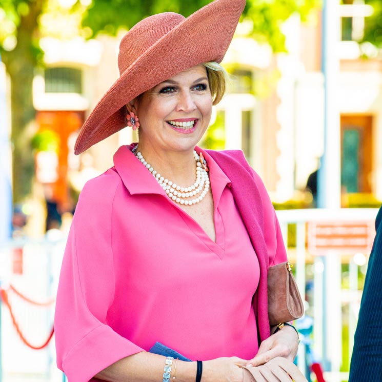 Tras Kate y doña Letizia, Máxima confirma el fenómeno del 'rosa Barbie' entre la realeza 