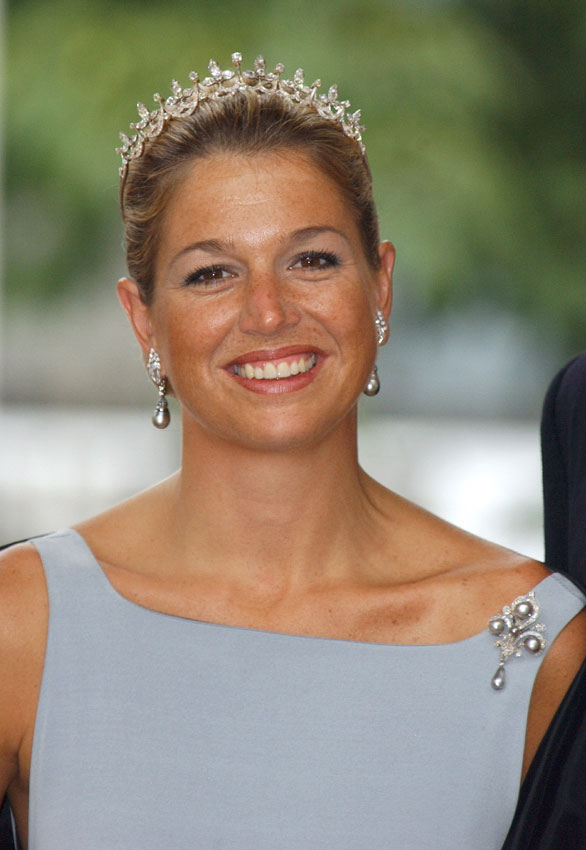 Máxima de Holanda en la boda real noruega