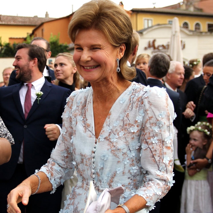 Margarita de Luxemburgo, deslumbrante en la boda de su hija María Astrid de Liechtenstein