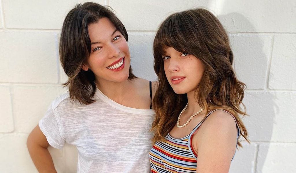 Milla Jovovich, Ever Anderson y otras 'celebrities' que, más que madres e hijas, podrían ser gemelas