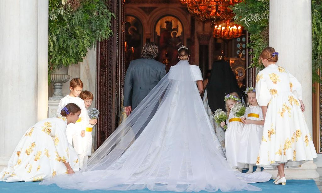 Al detalle, los looks de los pajecitos y las damas de honor de Nina Flohr