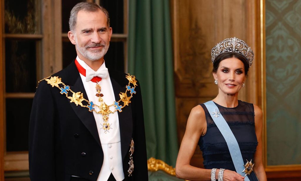 Los reyes Felipe y Letizia