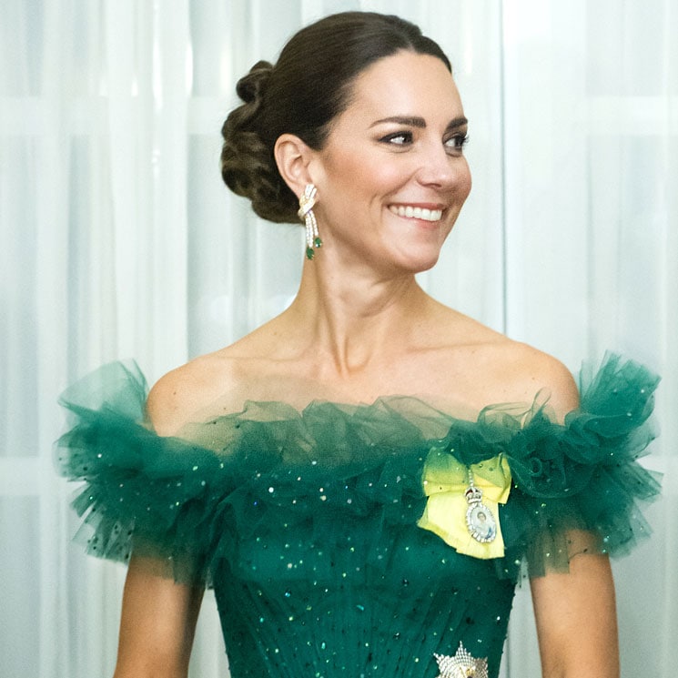 Kate Middleton, fabulosa con su elección más 'royal': vestido princesa de tul y lentejuelas