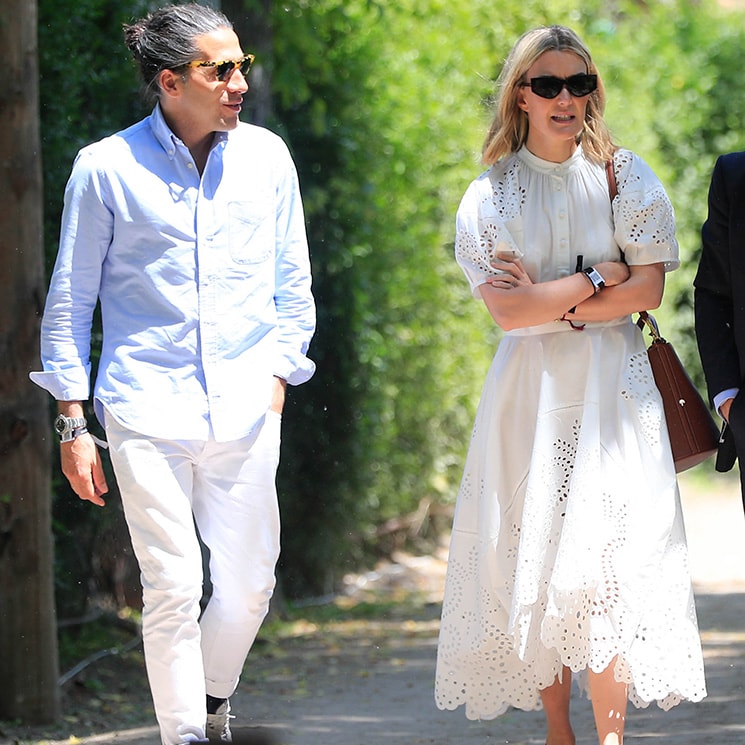 Marta Ortega escoge el vestido blanco más elegante que hay a la venta en Zara para ir a la hípica