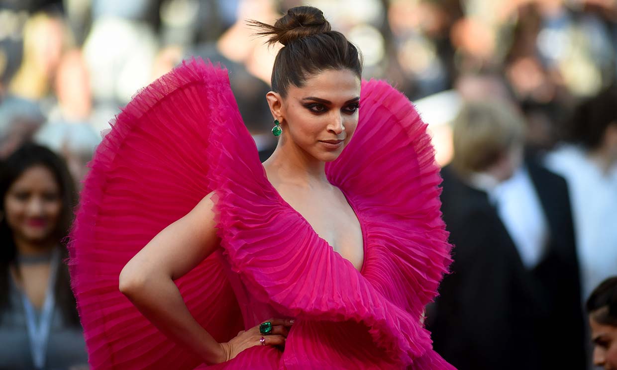 Deepika Padukone en el festival de Cannes de 2018