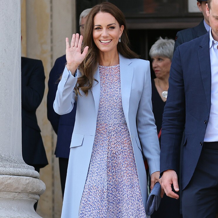 El nuevo vestido estampado de Kate Middleton esconde dos anécdotas