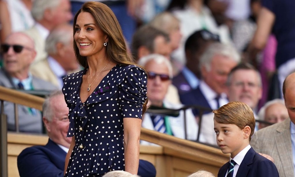 Kate Middleton y sus vestidos de lunares en Wimbledon