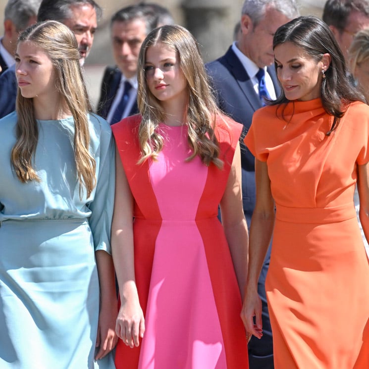 Nueve veces en las que doña Letizia compartió ropa y accesorios con sus hijas