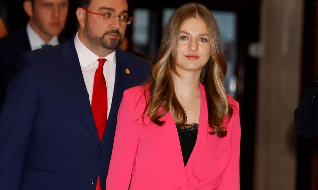 Princesa Leonor en el concierto previo a los Premios Princesa de Asturias