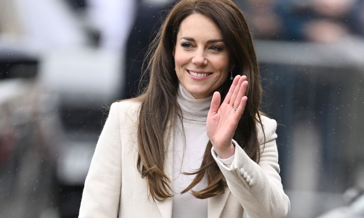 Kate Middleton estrena en 2023 una falda de Zara de 2019