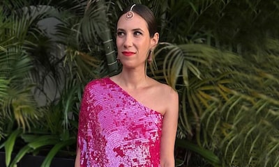 Tatiana Santo Domingo triunfa en Bombay con un vestido 'brilli' que recuerda a Taylor Swift
