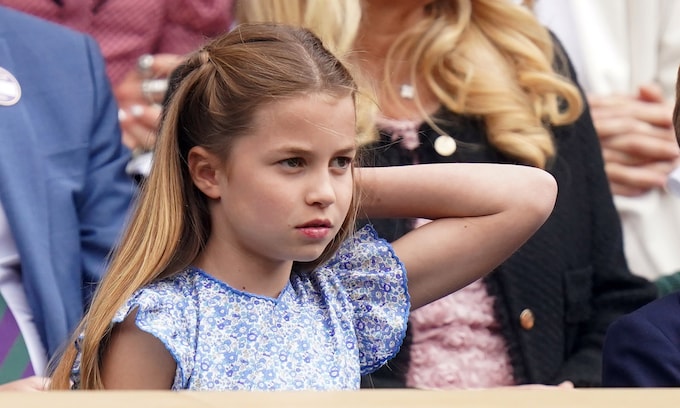 El vestido español de la princesa Charlotte para su debut en Wimbledon