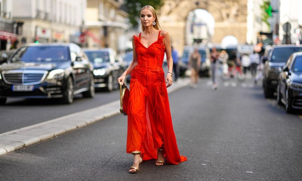 Los vestidos rojos, la tendencia del verano 2023