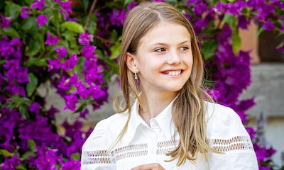 Estelle de Suecia, una risueña princesa de 11 años que ya triunfa con sus looks virales