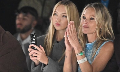 Kate y Lila Moss: madre e hija deslumbran en la primera fila de la Semana de la Moda de París