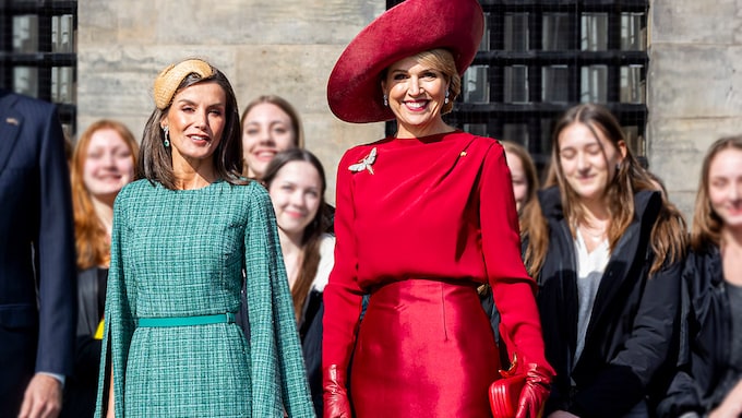 Las reinas Letizia y Máxima conectan sus looks con Mathilde de Bélgica y María Teresa de Luxemburgo