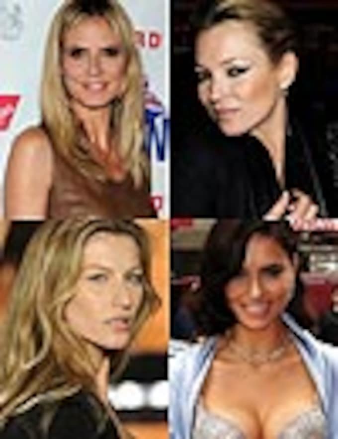 Gisele Bündchen, Adriana Lima, Heidi Klum o Kate Moss: ¿Quién lidera el ‘ranking’ de las diez modelos más ricas del mundo?