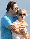 La modelo Lara Stone y su marido, David Walliams, dos enamorados en Saint-Tropez