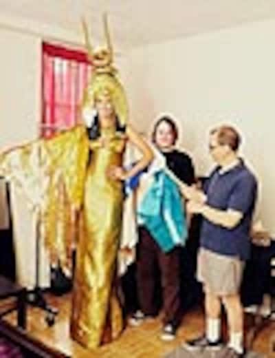 Heidi Klum desvela las primeras imágenes de su disfraz para su fiesta de Halloween 2012