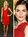 Modelos con estilo: Erin Heatherton, Irina Shayk, Jessica Hart y Hilary Rhoda, mujeres de rojo