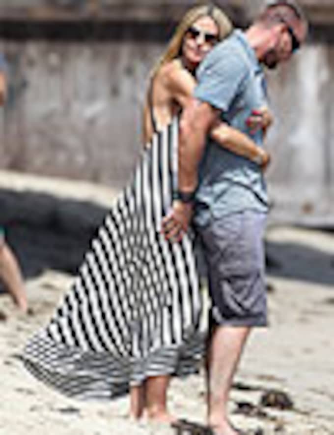 Heidi Klum presume de novio en las playas de Malibú