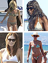 Valeria Mazza, Naomi Campbell, Kate Moss y Carla Bruni: Las ‘tops’ de los 90 lucen figura en bikini este verano