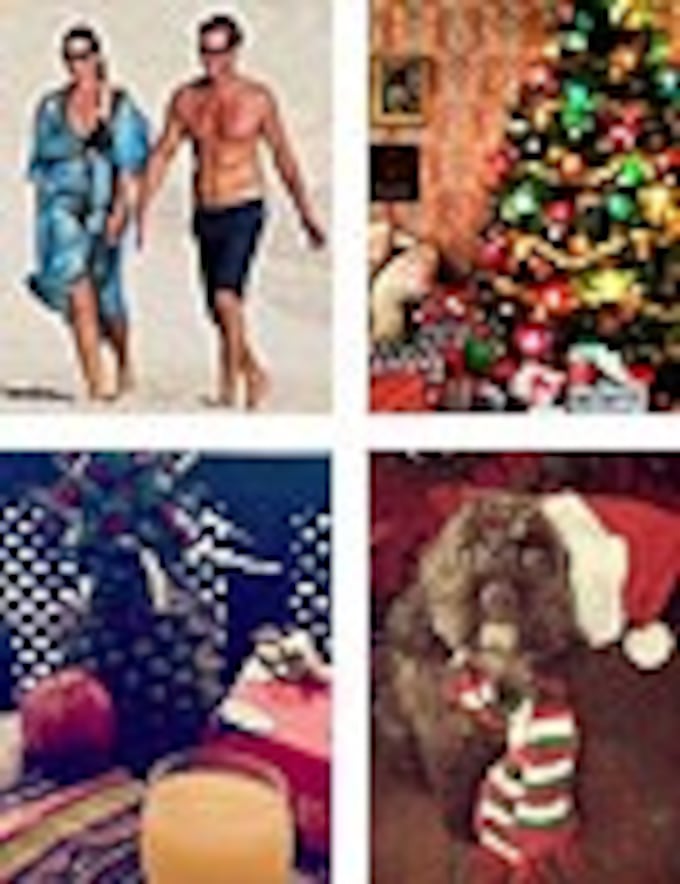 Modelos y Navidad: ¿Cómo han celebrado estas fiestas?